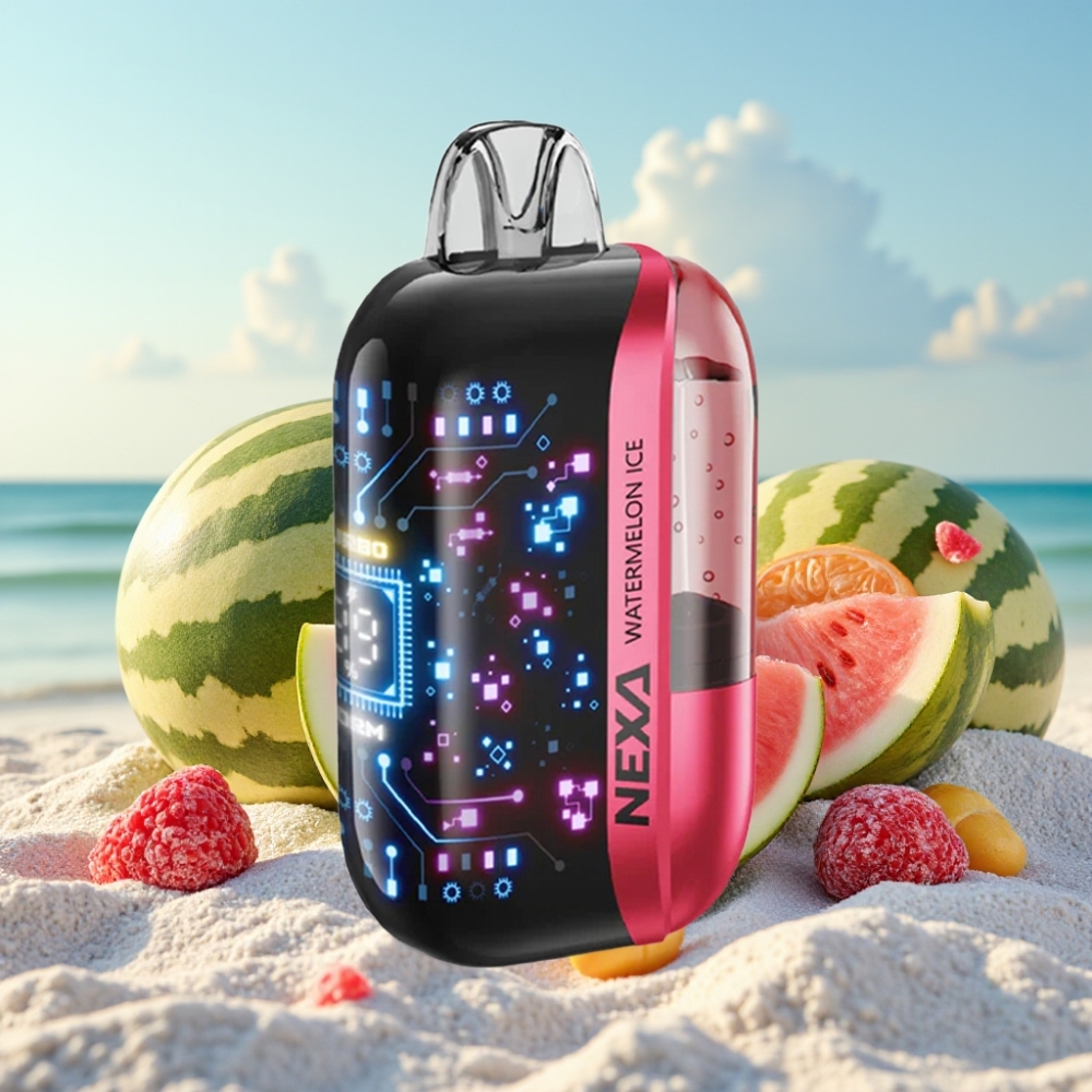 NEXA Ultra 50K Izmetamais Veips Arbūza Ledus 20ml 5% Nikotīns 800mAh
