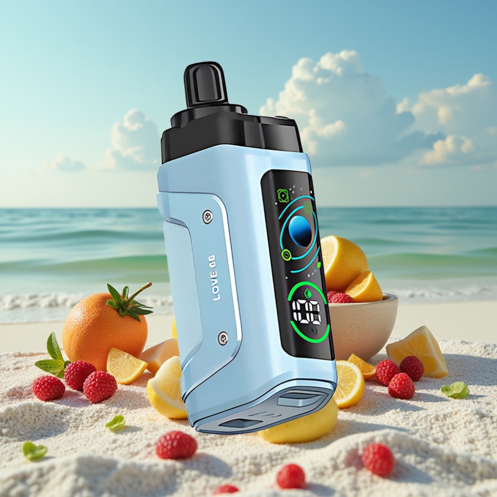 Razz Bar 45000 Puffs Disposable Vape Mīlestība 66 – 1.0 Ohm, Tipa-C, 20 mg/ml