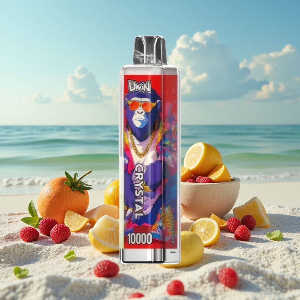 UWIN Crystal 10000 Pūfi Nikotīns 0%-5% 18ml RGB Gaismas